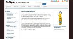 Desktop Screenshot of fieldpiece.com.br