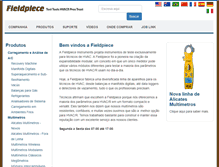 Tablet Screenshot of fieldpiece.com.br